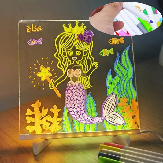 ✨ LED Note Board with Colours 🎨