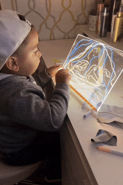 ✨ LED Note Board with Colours 🎨