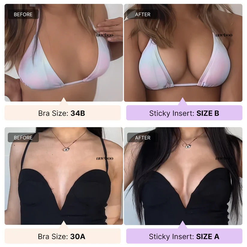 👙 Double-Sided Instant Lift Sticky Bra Inserts