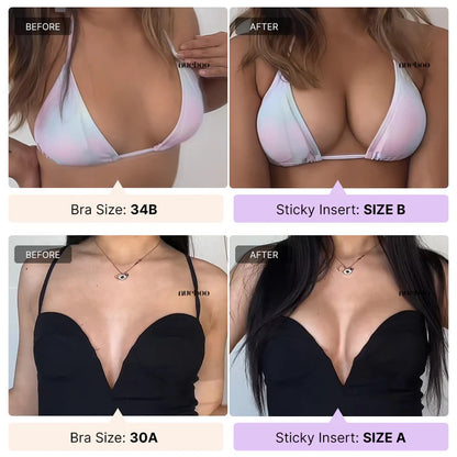 👙 Double-Sided Instant Lift Sticky Bra Inserts