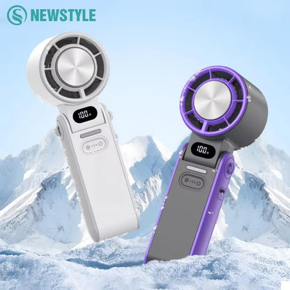 ❄️ Portable Turbo Ice-Cooling Fan