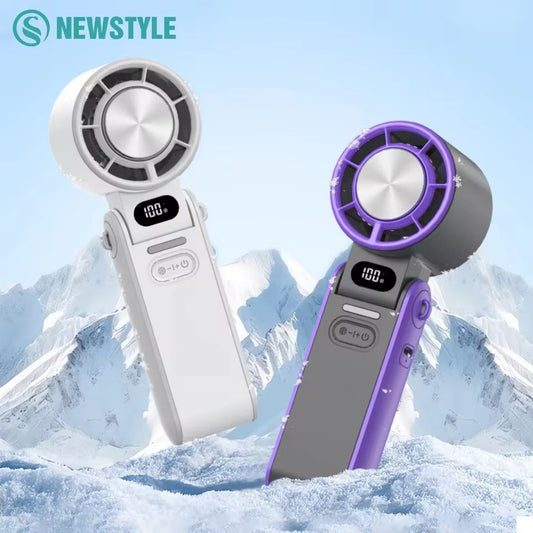 ❄️ Portable Turbo Ice-Cooling Fan